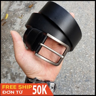 Thắt lưng da khóa cài