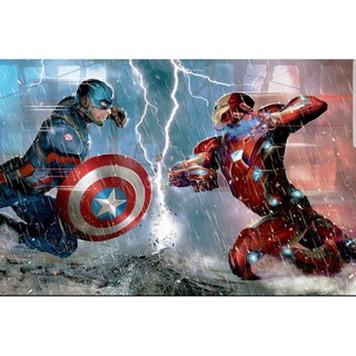 Bộ Xếp Hình 1000 miếng Marvel Avengers siêu anh hùng Captain ironman