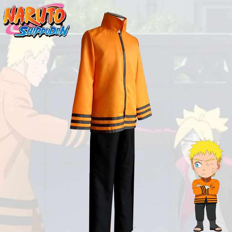 NARUTO Áo Khoác Cosplay Nhân Vật Uzumaki Cho Nam