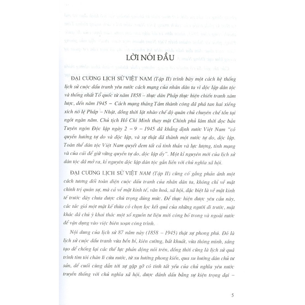 Sách - Đại Cương Lịch Sử Việt Nam - Tập II