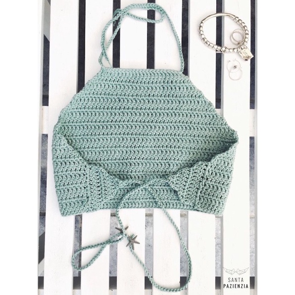 Yến len móc - Bikini len móc - handmade gift