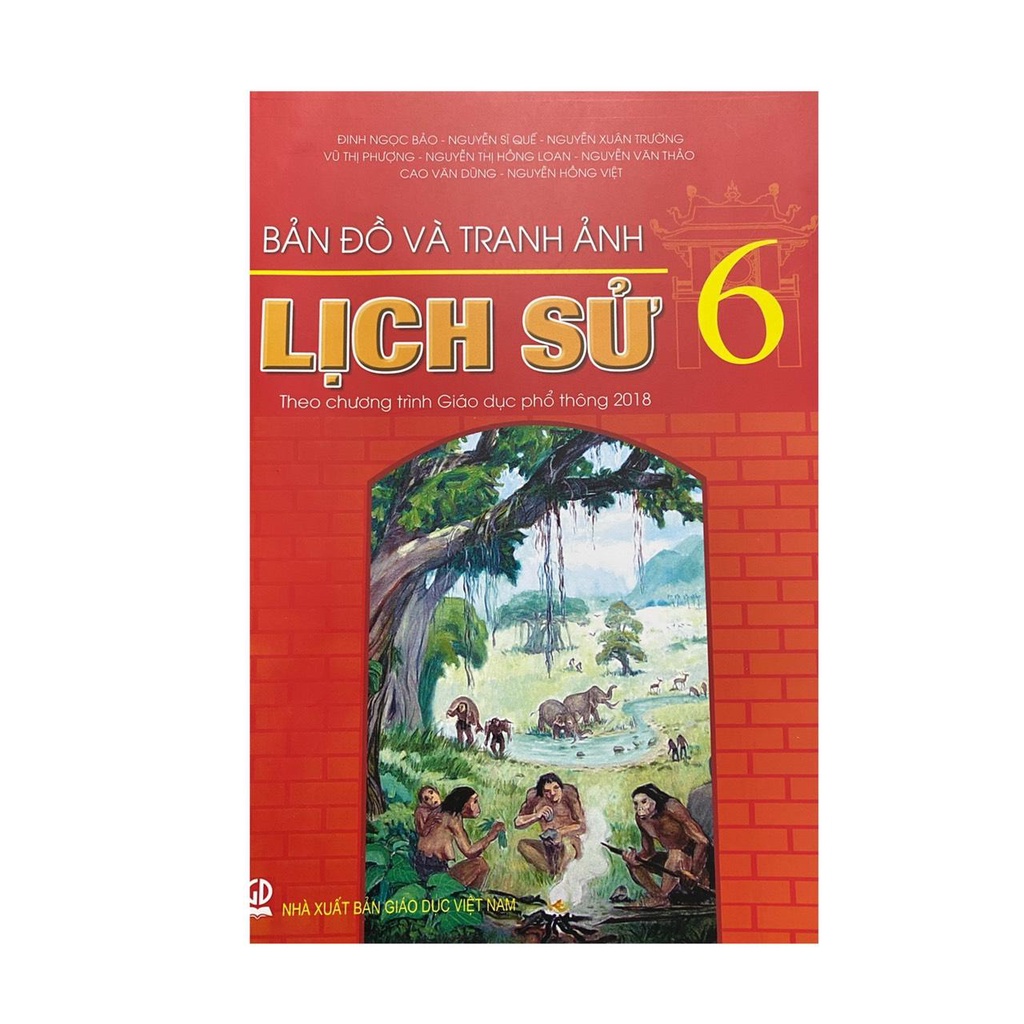 Sách - Bản đồ và tranh ảnh lịch sử 6 ( theo chương trình giáo dục phổ thông 2018 )