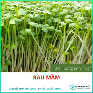 Hạt giống Rau Mầm 103- 15gr- Ca-Na-An-Tỉ Lệ Nảy Mầm Cao, Thu Hoạch Quanh Năm, Ăn Ngon Ngọt, Tốt Cho Sức Khỏe