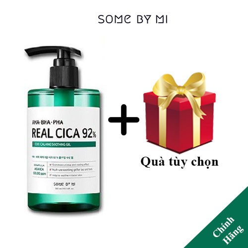 Gel Dưỡng Ẩm Làm Diu Da Some By Mi AHA-BHA-PHA Real Cica 92% Cool Calming Soothing Gel