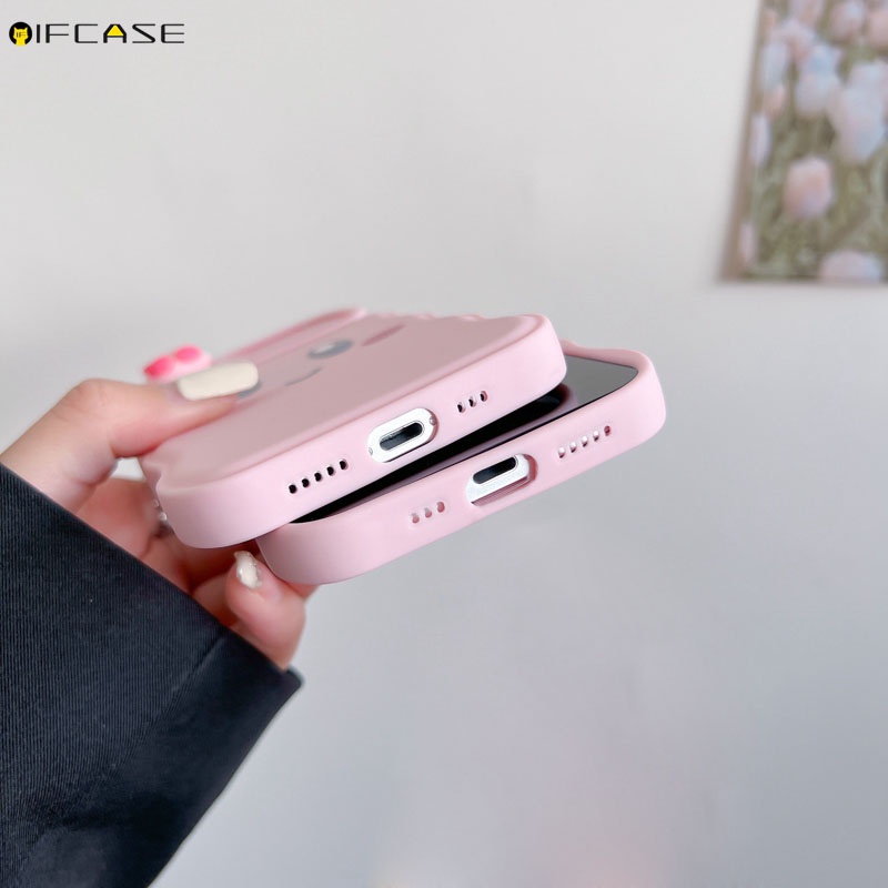 Ốp Điện Thoại Chống Sốc Họa Tiết Hoạt Hình Cho iPhone 13 12 11 Pro Max XS Max XR X