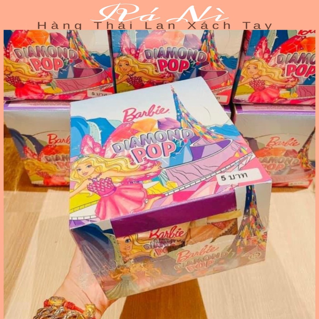 Kẹo Nhẫn KIM CƯƠNG BARBIE DIAMOND POP Thái Lan