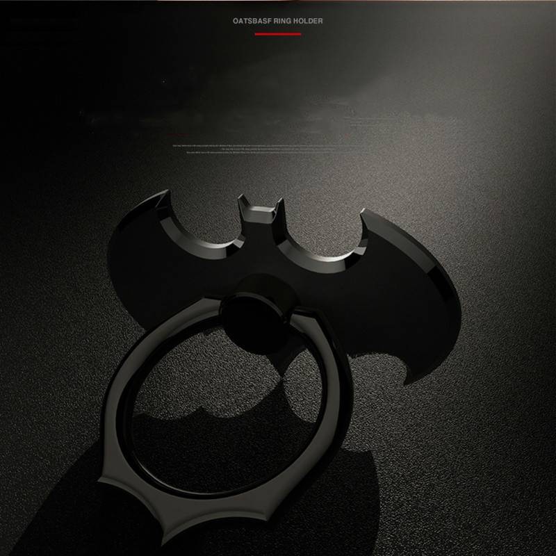 Vòng nhẫn đeo tay kiêm giá đỡ điện thoại hình dơi chống rơi đa năng
