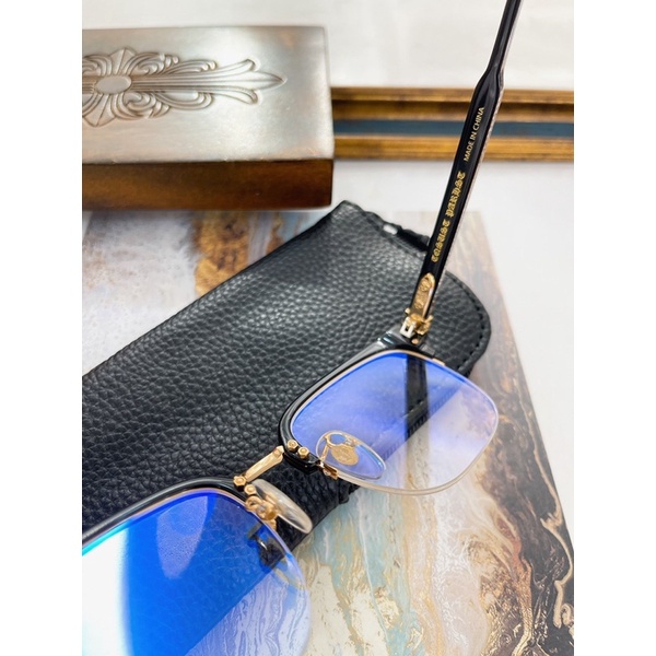 Kính mắt Chrome hearts neeners dáng mắt cắt vành vuông cao cấp nam nữ