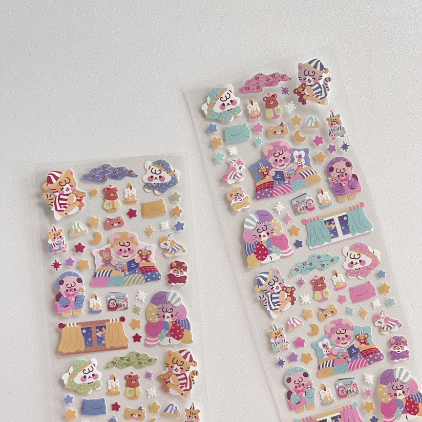 Miếng dán PVC chống thấm nước họa tiết hoạt hình đáng yêu