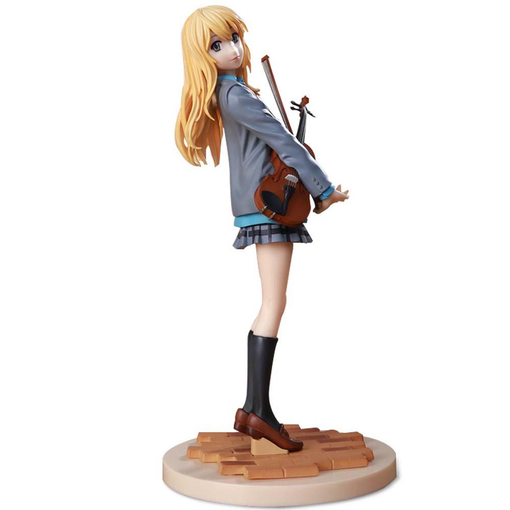 Aaron1 Mô Hình Nhân Vật Kaori Miyazono Hoạt Hình Your Lie In April Bằng PVC