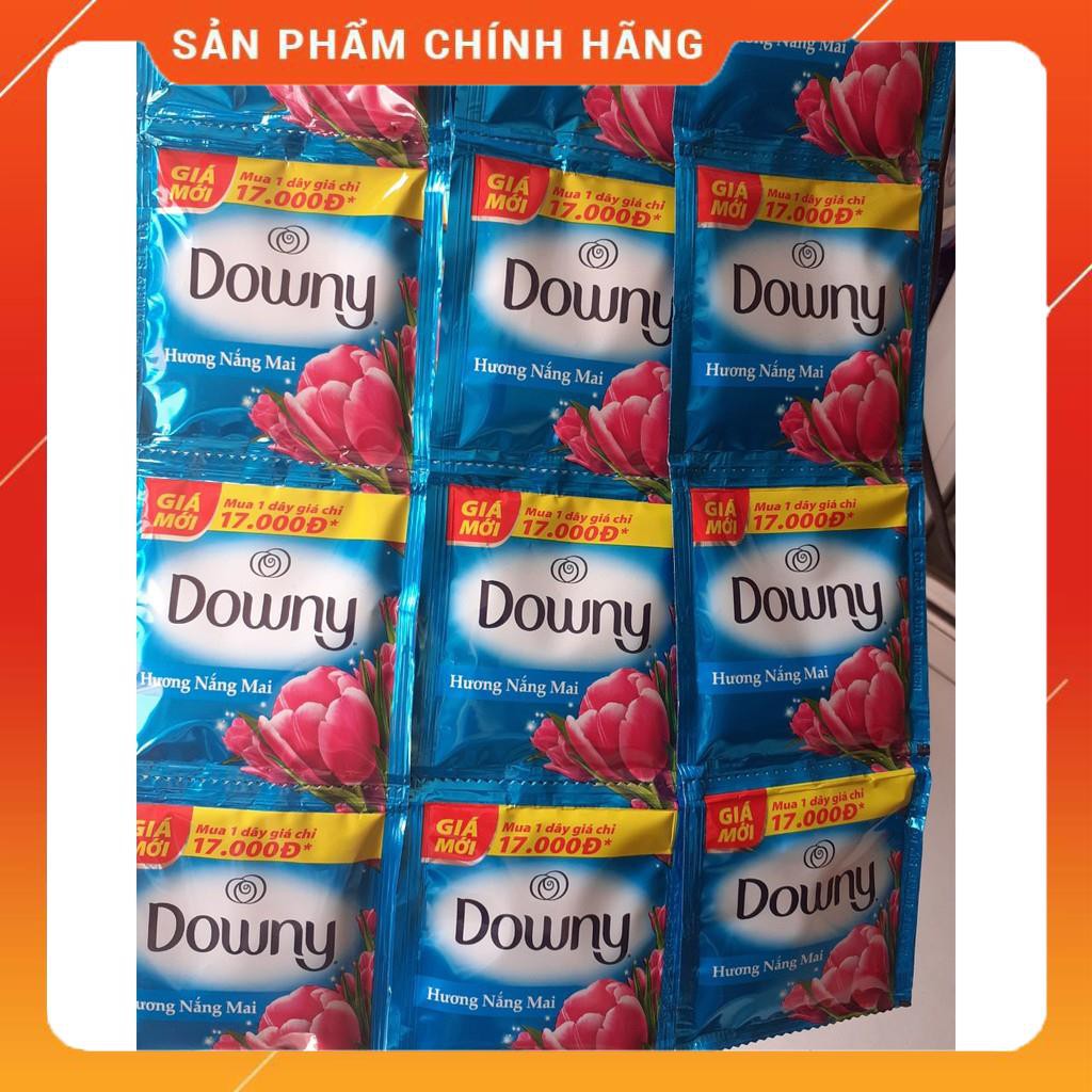 nước xã Downy hương nắng mai dây 10 gói