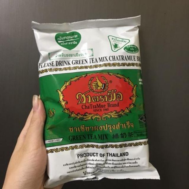 Trà thái lan [TRÀ NGON, XỊN] trà sữa xanh 200gr nguyên liệu làm trà sữa