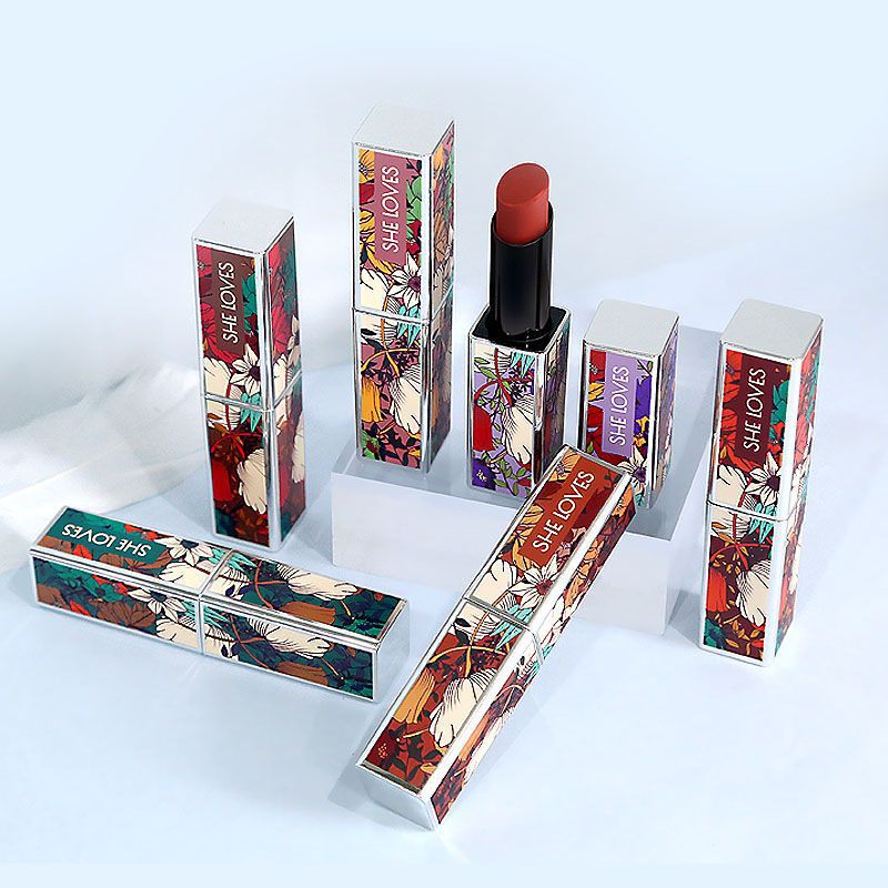 ❤ Son Sáp Hoa Cao Cấp Siêu Lì She Loves Lên Màu Cực Xinh ❤ -Z147-A6T2