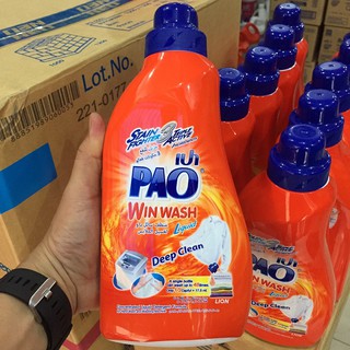 Nước giặt đậm đặc PAO 850ml Màu Cam Thái Lan