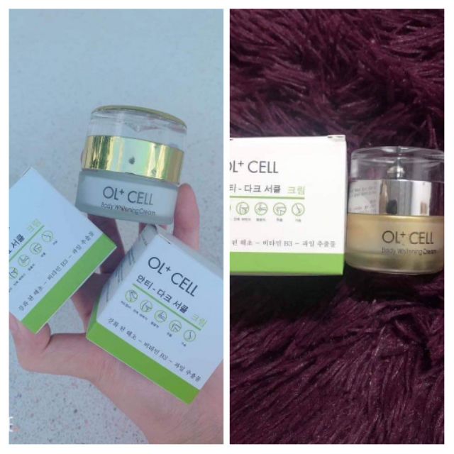 OL+CELL_ sản phẩm trị thâm Hàn Quốc