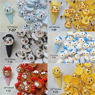 [Ảnh thật] Charm Hoạt Hình Thú Hàn Quốc Trang Trí Móng