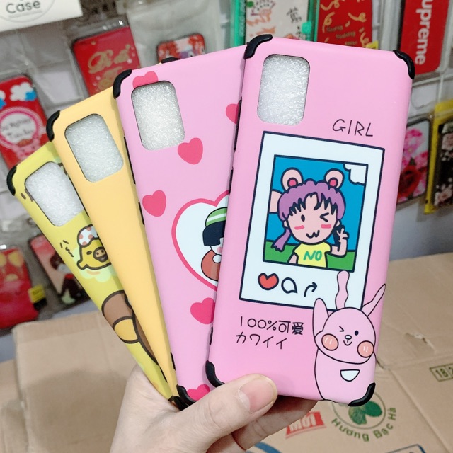 Ốp chống sốc sam sung A51,M40S in hình dễ thương