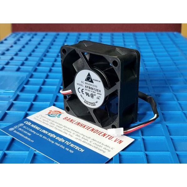 [ 1 Chiếc ] Quạt delta AFB0612EH 12V 0.48A 60×60×25mm