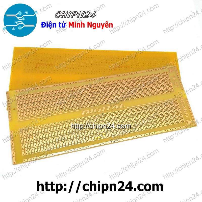 [1 TẤM] Testboard cắm hàn 1 mặt 7x16cm (Mạch thường) (Board đồng đục lỗ PCB) - [Chọn Loại]