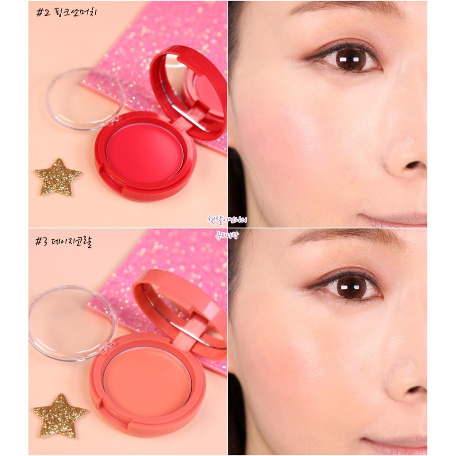 PHẤN MÁ HỒNG DẠNG KEM Aritaum Sugarball Cushion Blusher Màu #2