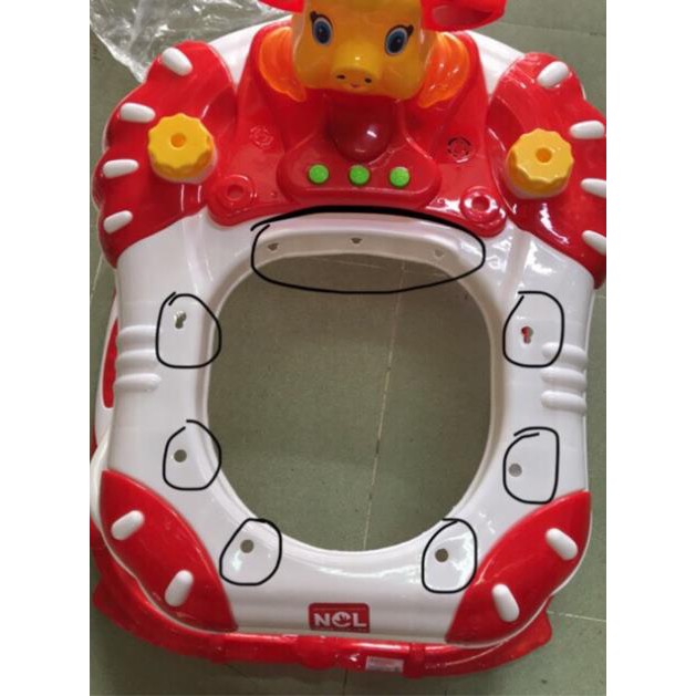 Miếng lót  xe tập đi tròn