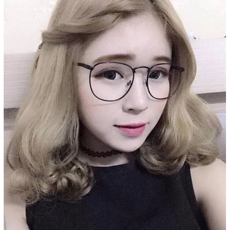 Gọng kính mắt mèo gọng kim loại