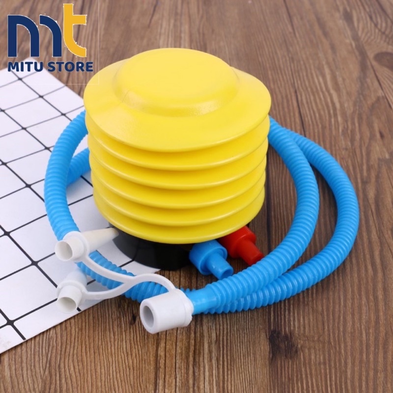 Đồ Bơm Bong Bóng Đạp Chân /  Bơm Bóng Và Phao Bơi Bằng Chân Mini M1641
