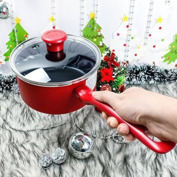 Nồi cán dài / Quánh chống dính đáy từ Tefal So Chef G1352395 18cm có nắp  - HAPOS