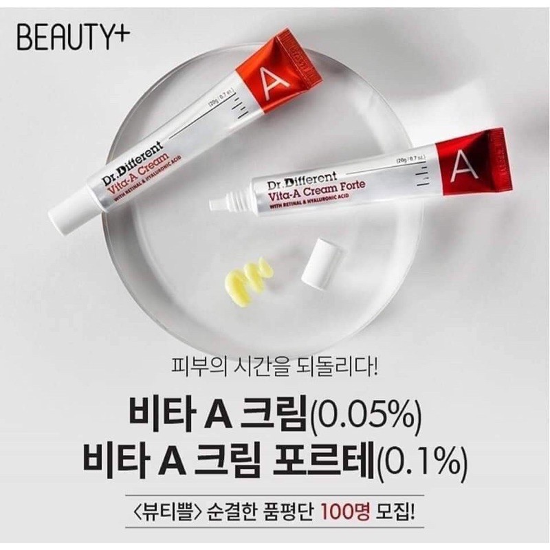 Kem dưỡng Vita A Cream Forte RETINAL DR.DIFFERENT