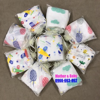 10 Chiếc Khăn Sữa Aden Túi Lưới