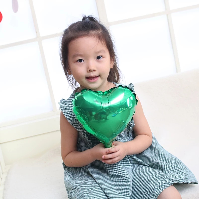 Bóng bay hình trái tim 5 inch nhiều màu trang trí tiệc