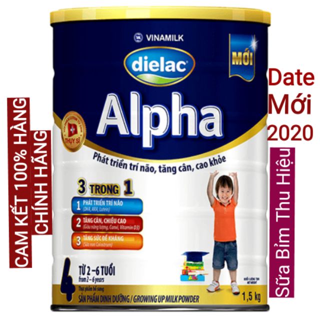 Sữa bột Dielac Alpha Step 4 1.5kg