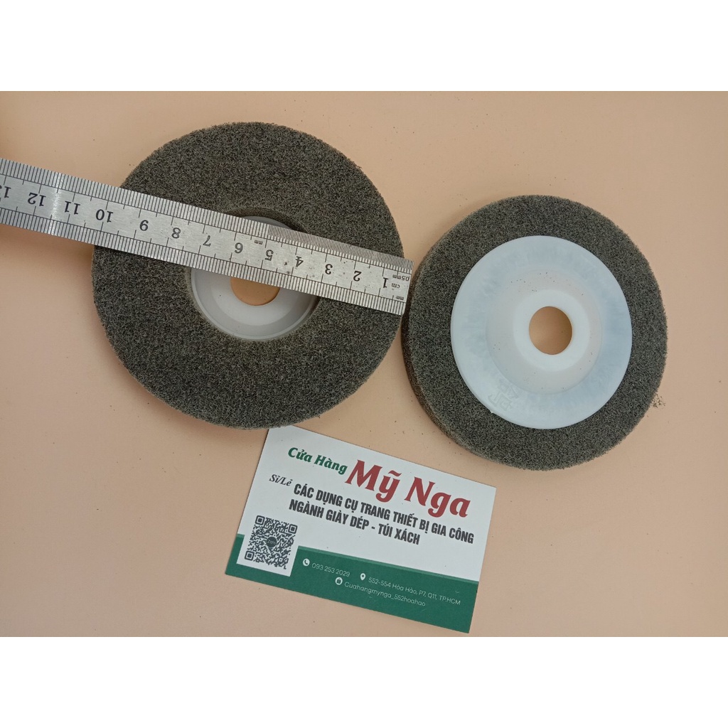 Nỉ mài đánh bóng, bánh mài nỉ dùng vải không dệt đánh bóng kim loại