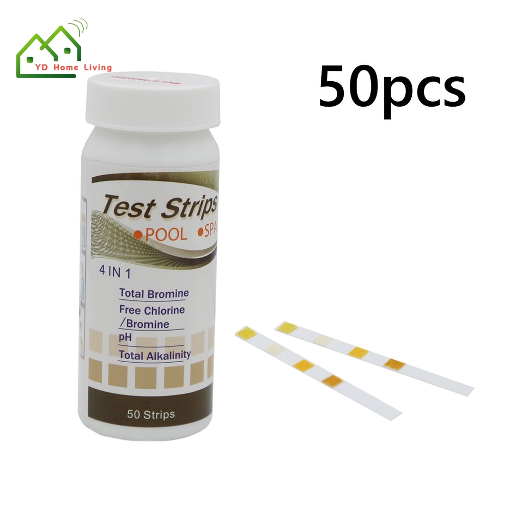 50 Que Thử Độ Ph Nước Hồ Bơi 4 Trong 1