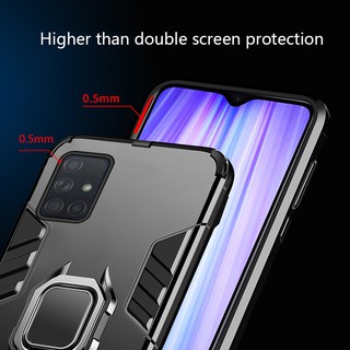 Samsung Galaxy A51 A71 Hard Case Bumper Shockproof Ring Covers