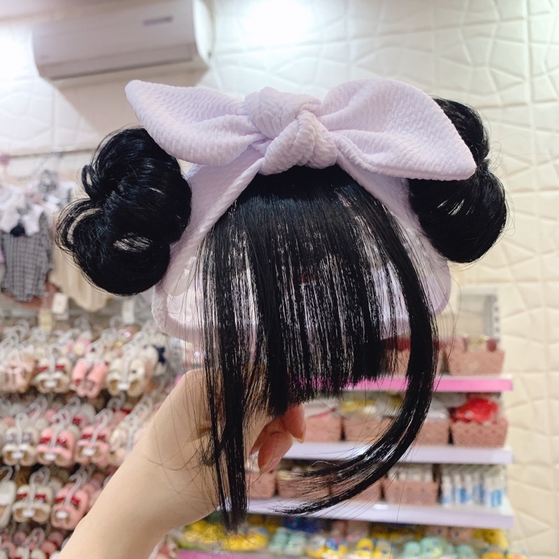 Tuban Tóc Gỉa Tai Thỏ Cho Bé