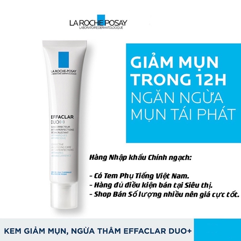 Kem mụn effaclar Duo+ 40ml