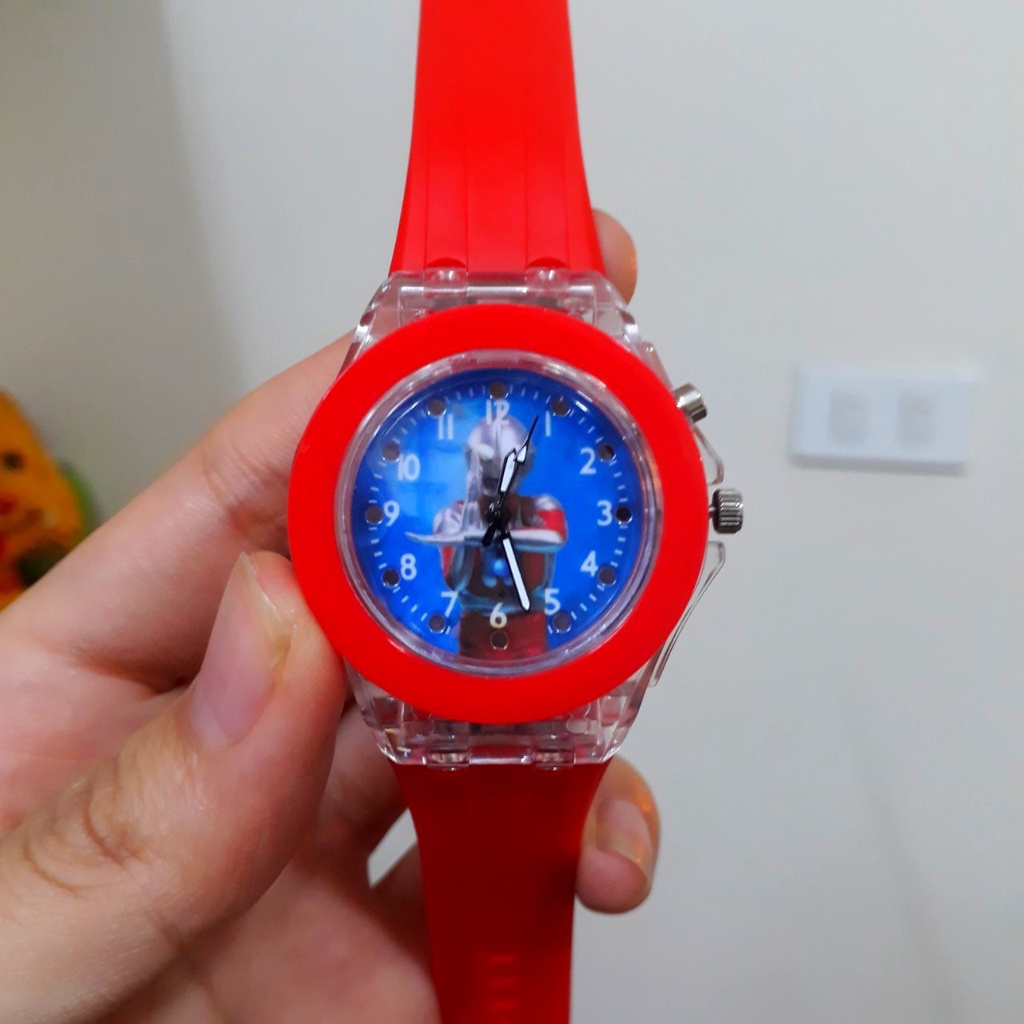 Đồng hồ trẻ em siêu nhân cho bé trai ultraman