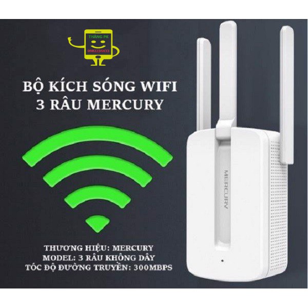 Phát Wifi Mercury 3 Râu