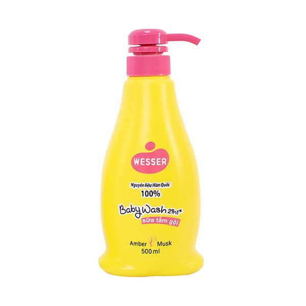 Tắm Gội Wesser 2 in 1 200ml - 500ml
