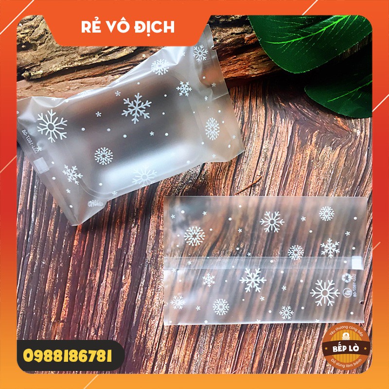 Túi Bánh Dứa Túi Bánh Gạo Túi Thanh Gạo Lứt Kẹo mút 7 * 12cm ĐỦ KIỂU SÁNG SANG TRỌNG DỄ THƯƠNG - set 100 túi