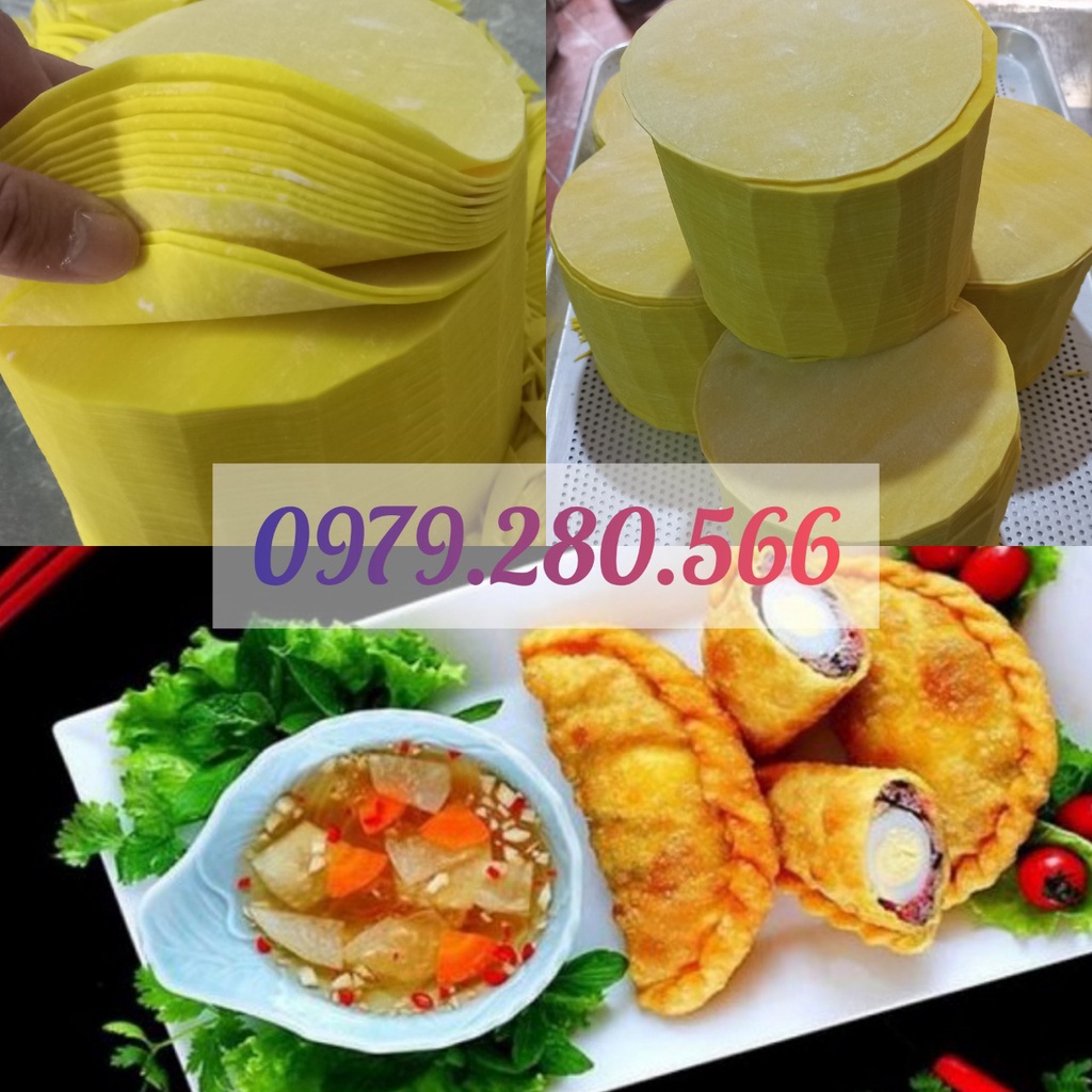 Vỏ bánh sản xuất từ bột mỳ cao cấp, không béo, không ngấm mỡ