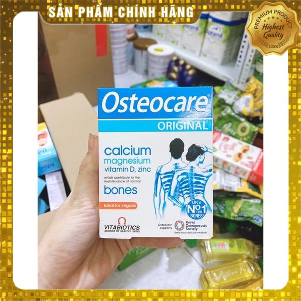 (hàng nội địa Anh) Canxi osteocare Uk hộp 30v , 90v