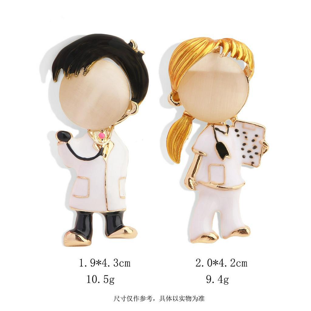 Trâm Cài Áo Bằng Hợp Kim Tráng Men Khảm Đá Opal Sáng Tạo Thời Trang