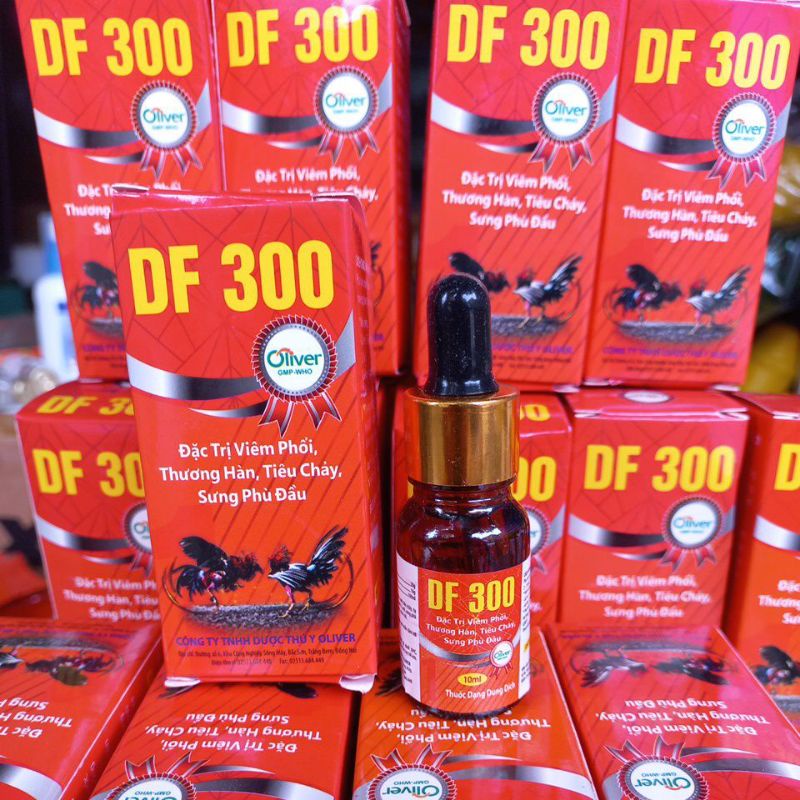 DF 300 Viêm phổi thương hàn tiêu chảy sưng phù đầu