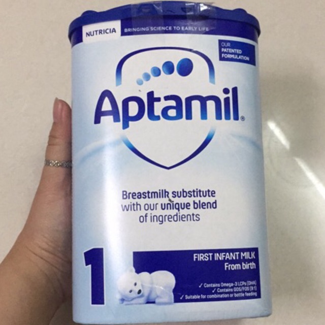 Sữa Aptamil số 1 xách tay