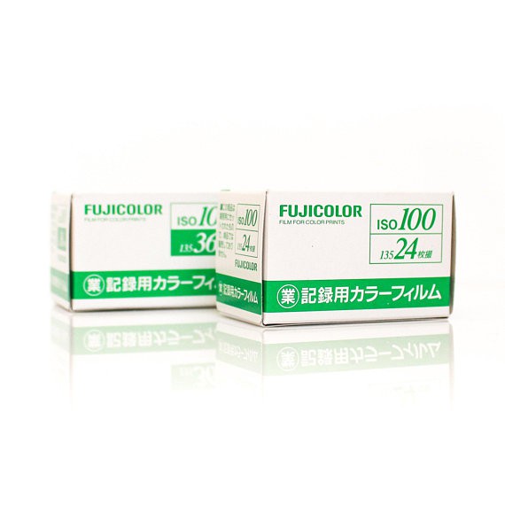 Film chụp ảnh màu Fuji nội địa 100 12-24 kiểu
