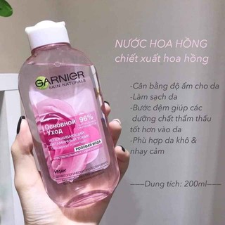 Nước hoa hồng Garnier