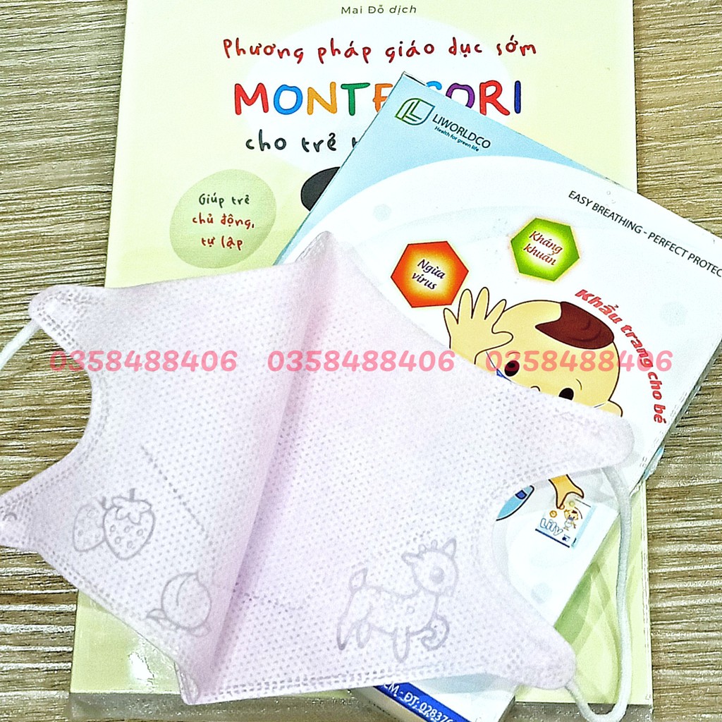 Khẩu trang y tế kháng khuẩn Lily / Lehaco Chính Hãng cho bé / trẻ em | BigBuy360 - bigbuy360.vn