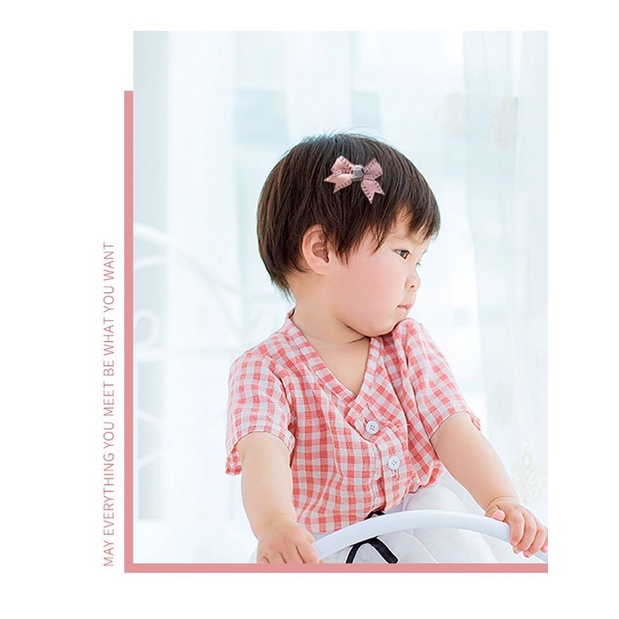 Set 4 kẹp ren cho bé dễ thương